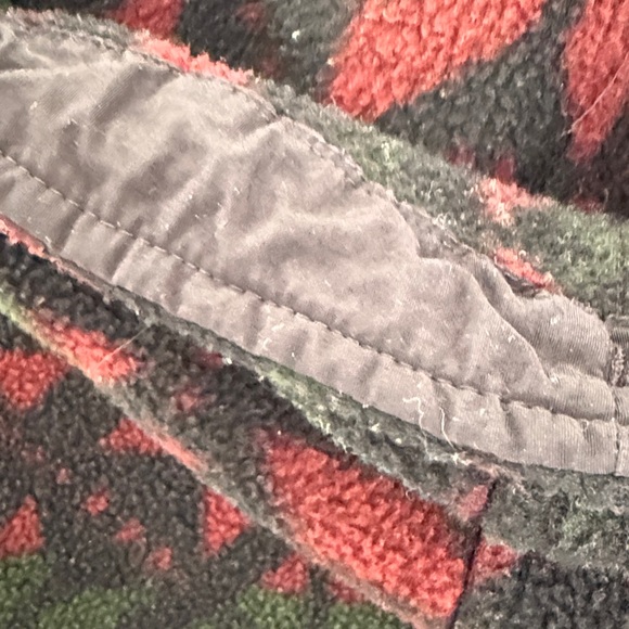 Woolrich Vintage Aztec Fleece Zip Up Hooded Jacket - Size Small - Made in USA - Picture 6 of 9